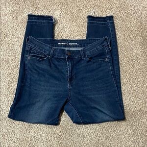 Old Navy Rockstar Dark Blue Jeans